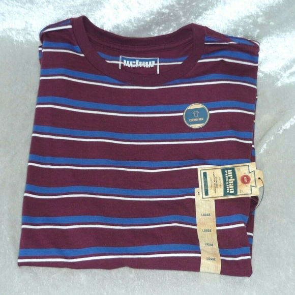 Men's Tee Urban Pipeline Striped size S NEW - Picture 5 of 6